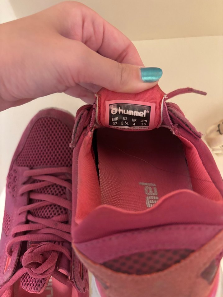 Pembe Bağcıklı Kadın Spor Ayakkabı - Görsel 4