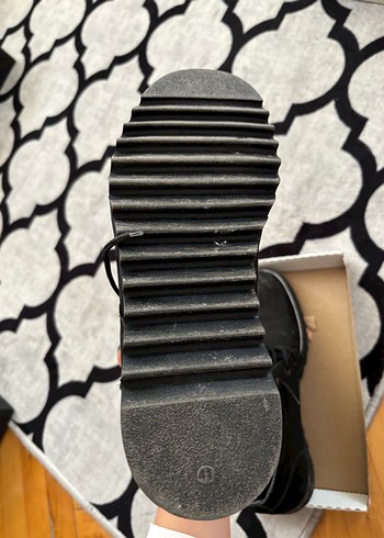 Gri Erkek Botları Tokalı Normcore Stil - Görsel 5