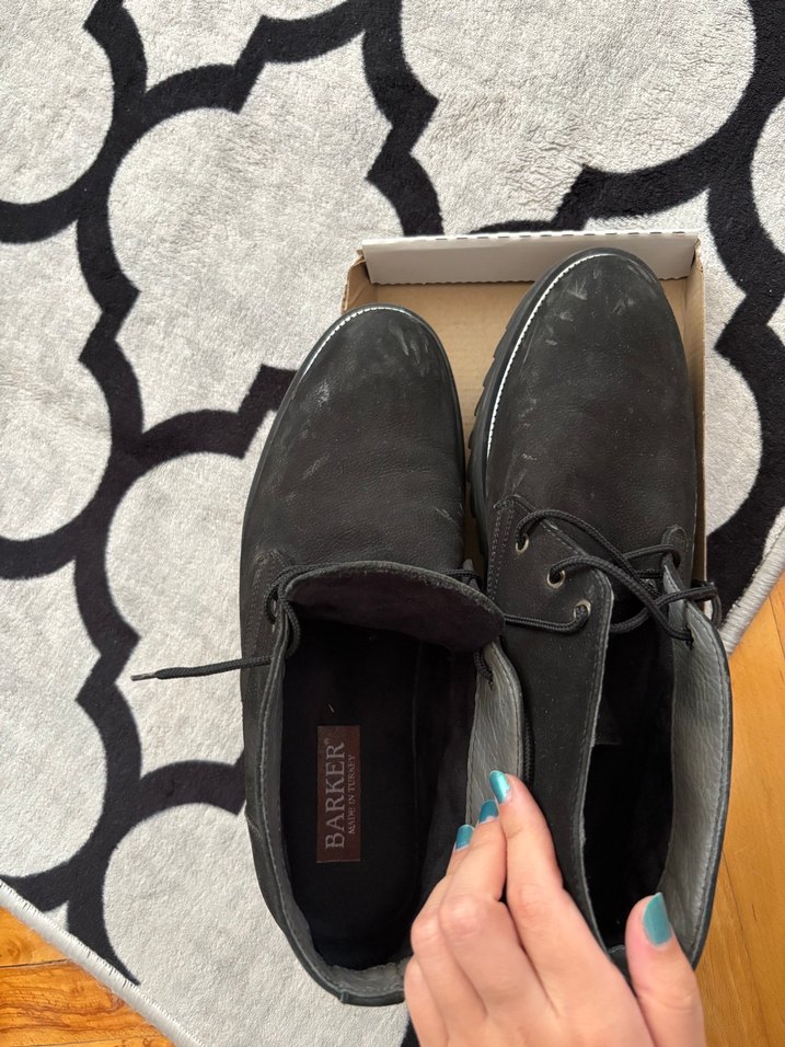 Gri Erkek Botları Tokalı Normcore Stil - Görsel 4