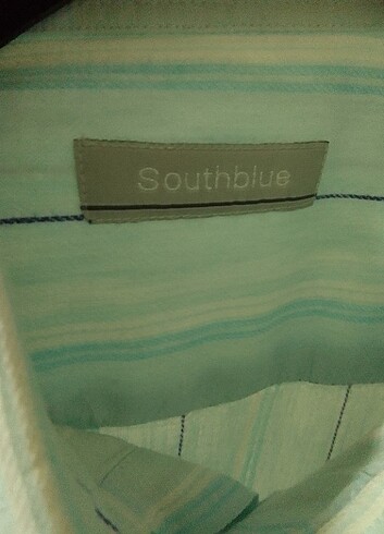 xl Beden mavi Renk Southblue marka XL beden kaliteli keten gömlek 