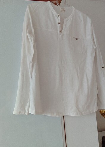 Zara Boys 13/14 yaş cotton pamuklu gömlek 