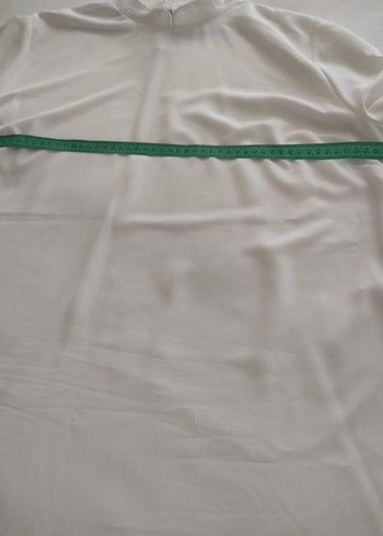 Uzun Kollu Mavi  ve beyaz payetli abiye ceket ve bluz - Görsel 16