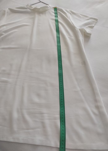 Uzun Kollu Mavi  ve beyaz payetli abiye ceket ve bluz - Görsel 15