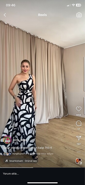 Nişantaşı butik elbise