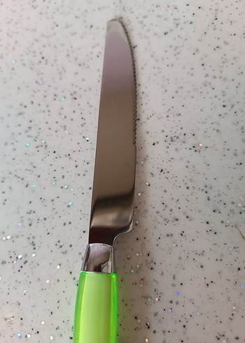 Yeşil Saplı Çatal, Bıçak ve Kaşık Seti - Görsel 8