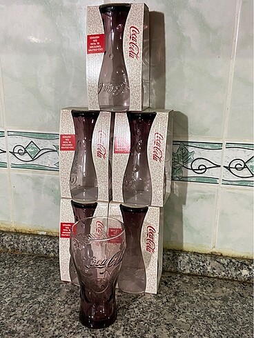 Paşabahçe 6 ade Cococola bardağı