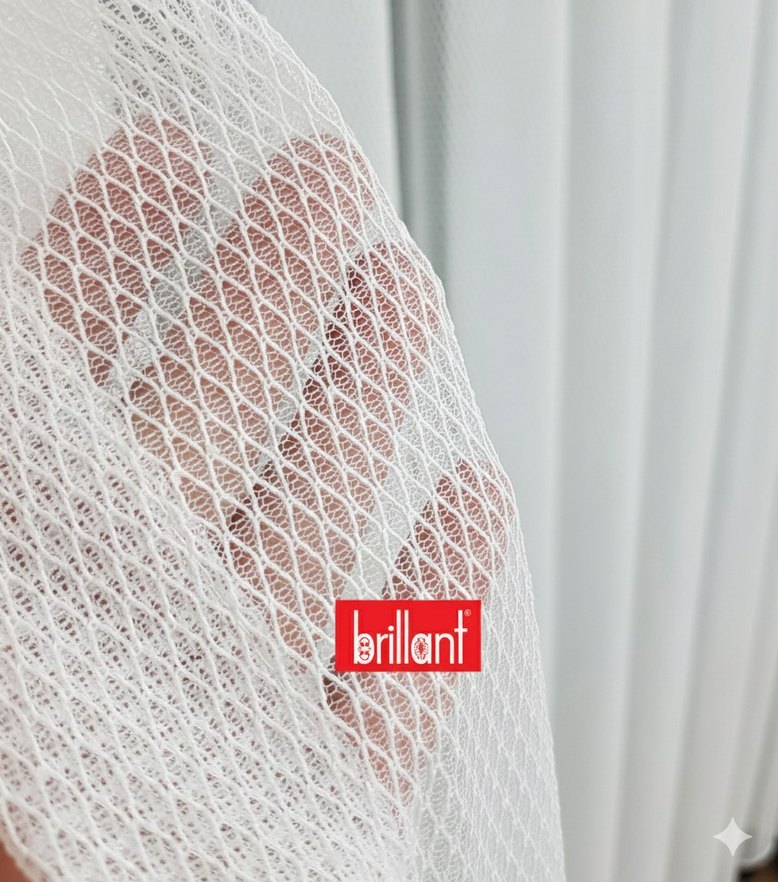 BRİLLANT VELESCA TÜL PERDE YENİ TREND - Görsel 4