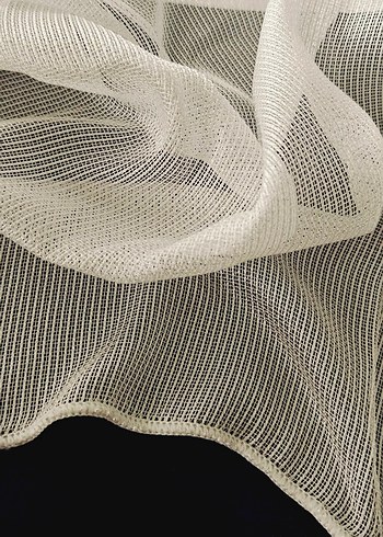 ZIRH GÖRÜNÜMLÜ FİLE TÜL PERDE eni 2.50 boyu 2.50 1e 2 pile - Görsel 4