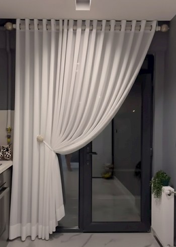 LÜKS IBİZA KREP TÜL PERDE - Görsel 8