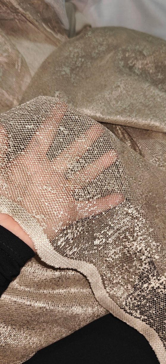 PİERRE CARDİN TÜL PERDE ENİ 2.50 BOYU 2.50 YARI YARIYA PİLE - Görsel 4