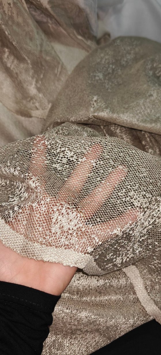 PİERRE CARDİN TÜL PERDE ENİ 2.50 BOYU 2.50 YARI YARIYA PİLE - Görsel 3