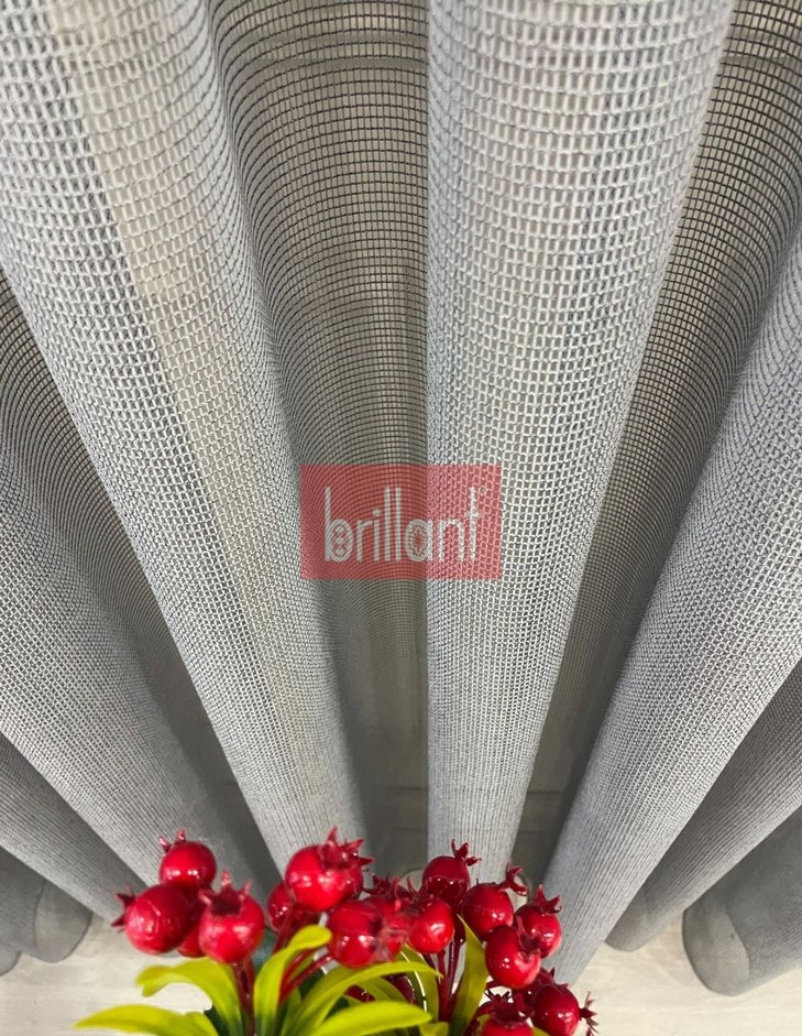 BRİLLANT MİRANDA LARİSSA TÜL PERDE YENİ - Görsel 3