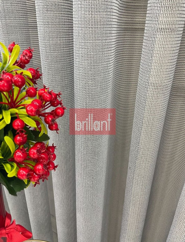 BRİLLANT MİRANDA LARİSSA TÜL PERDE YENİ - Görsel 4