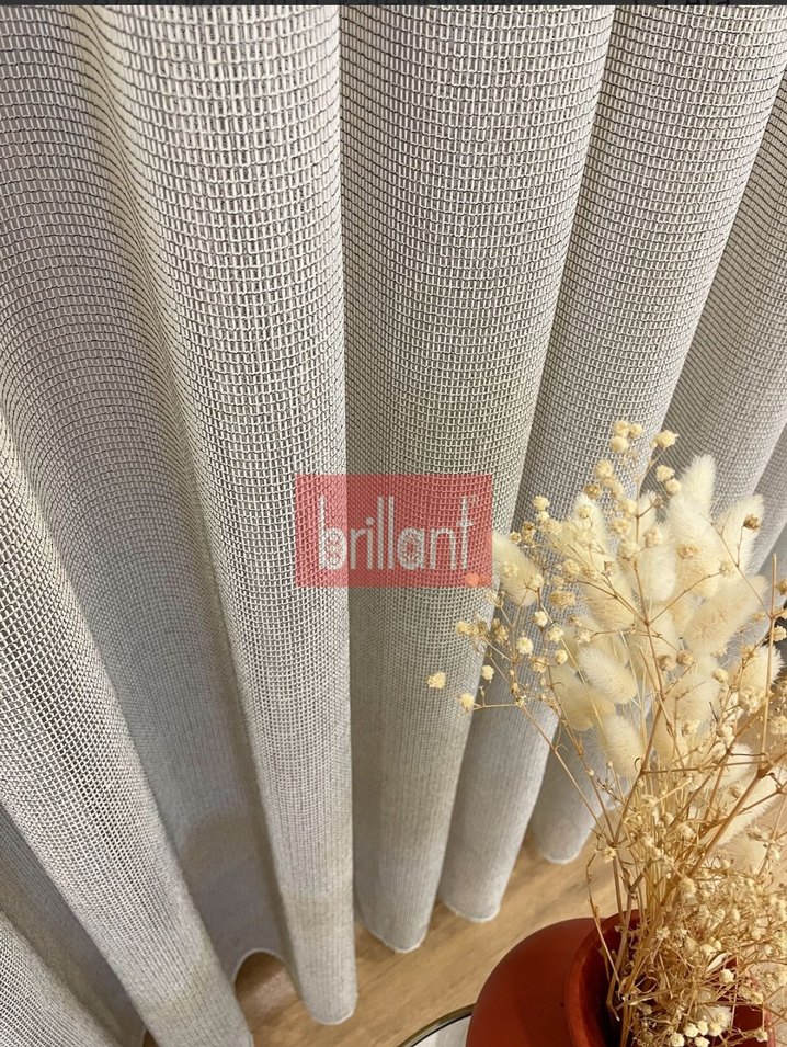 BRİLLANT MİRANDA LARİSSA TÜL PERDE YENİ - Görsel 3