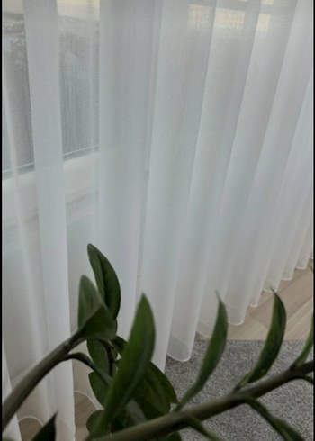 Balık Sırtı Model BOHEM TÜL PERDE - Görsel 6