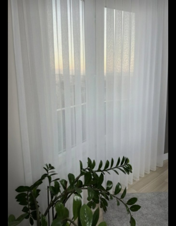 Balık Sırtı Model BOHEM TÜL PERDE - Görsel 4