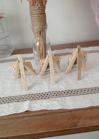 Beden Sabır, Şükür, Tevekkül 3lü Set Dekoratif Mini Tablolar