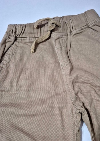 LC Waikiki Bej Keten Kumaş Erkek Çocuk Pantolonu
