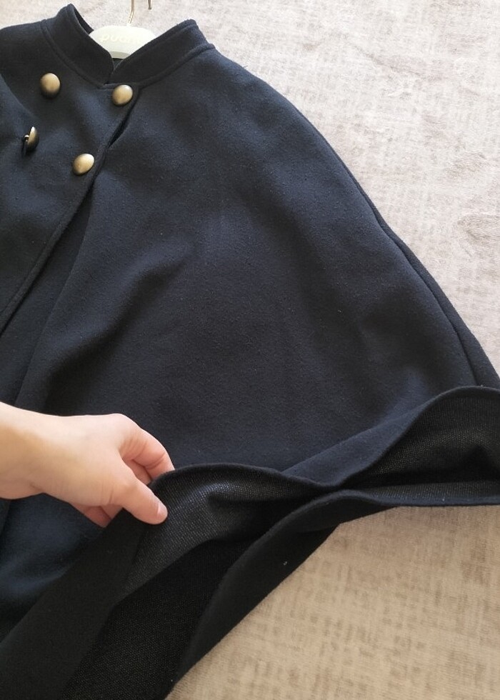 Siyah panço - Görsel 3