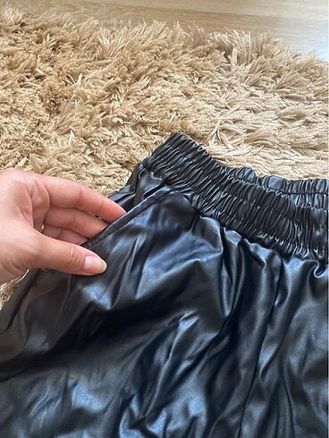 Diğer Deri eşofman pantolon