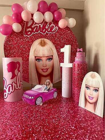 Barbie doğum günü konsepti