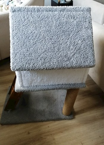 Gri Kediler için Tırmanma Evi ve Dinlenme Alanı - Görsel 4