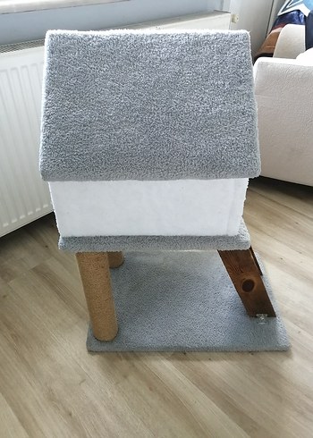 Gri Kediler için Tırmanma Evi ve Dinlenme Alanı - Görsel 2