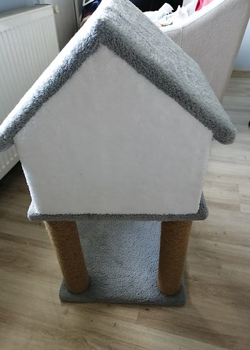 Gri Kediler için Tırmanma Evi ve Dinlenme Alanı - Görsel 3