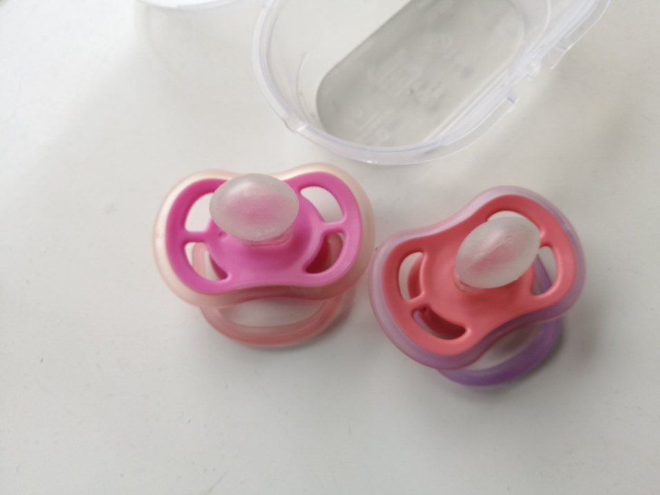 Renkli Pembe Emzik Seti Unicorn ve Melek Desenli 6-18 ay - Görsel 2