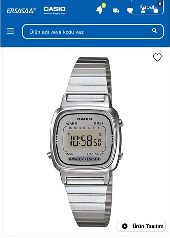 Casio Siyah Gri Akıllı Saat - Görsel 3