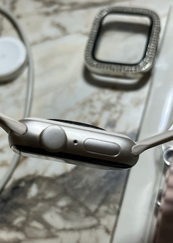 Gri Beyaz Akıllı Saat ve Aksesuarları Apple Watch - Görsel 6