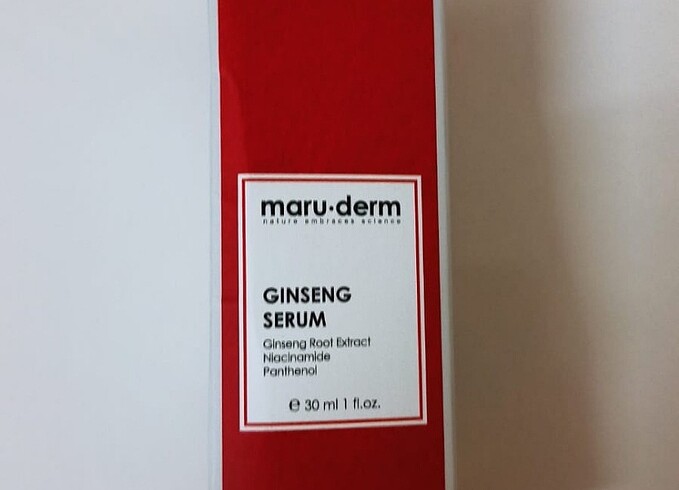  Beden Maruderm ginseng serum