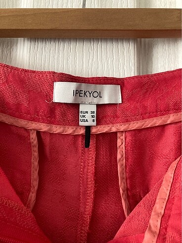 38 Beden pembe Renk Kumaş pantolon