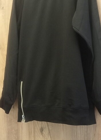 Kolları tül sweat