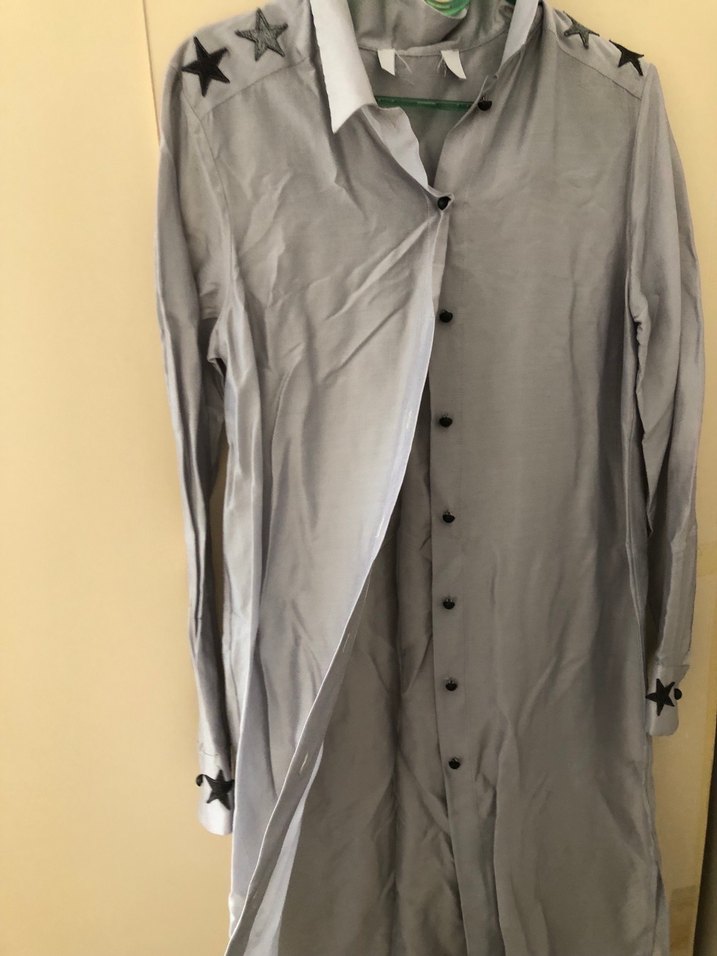 Gri Uzun tunik 38 beden - Görsel 5