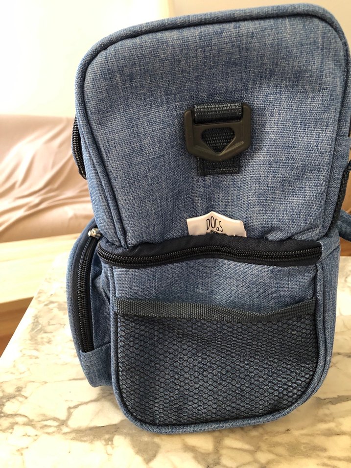 Mavi Baskılı Bebek Çantası - Görsel 2