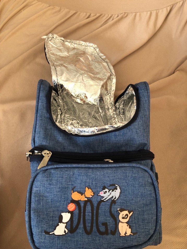 Mavi Baskılı Bebek Çantası - Görsel 5