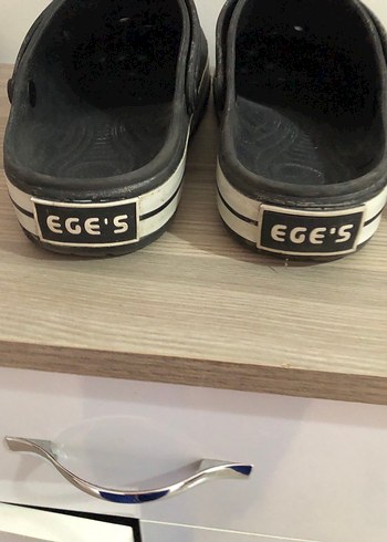 41 Beden 41 no Siyah Erkek Kauçuk Terlikler