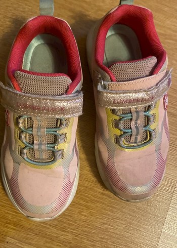 Kız Çocuk Pembe Bağcıksız Spor Ayakkabı - Görsel 2