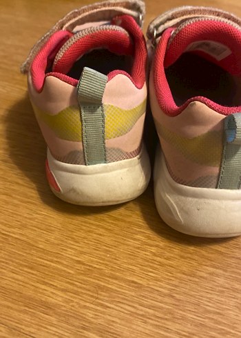 Kız Çocuk Pembe Bağcıksız Spor Ayakkabı - Görsel 4