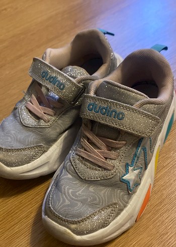 Kız Çocuk Çok Renkli Işıklı Spor Ayakkabı - Görsel 4