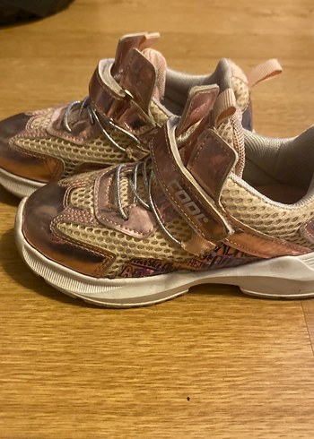 Kızlar için Altın pembe parlak - Görsel 3