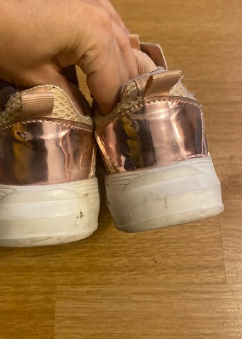 Kızlar için Altın pembe parlak - Görsel 5