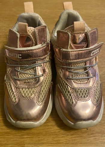 Kızlar için Altın pembe parlak - Görsel 2