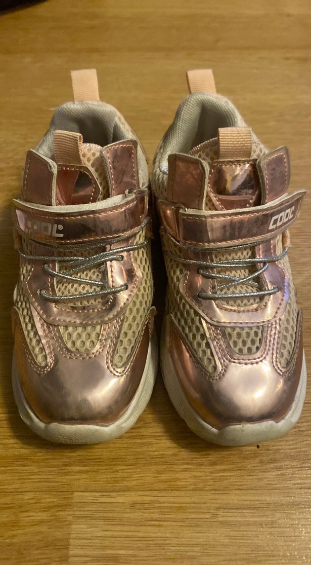 Kızlar için Altın pembe parlak - Görsel 2