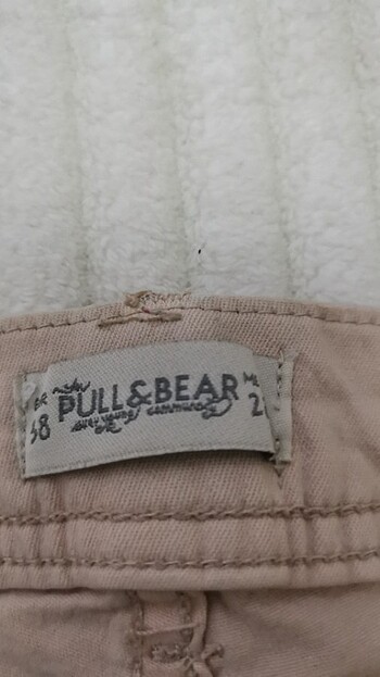 m Beden ten rengi Renk Pull bear paltolon