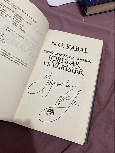 Beden N.G. Kabal Lordlar ve Varisler