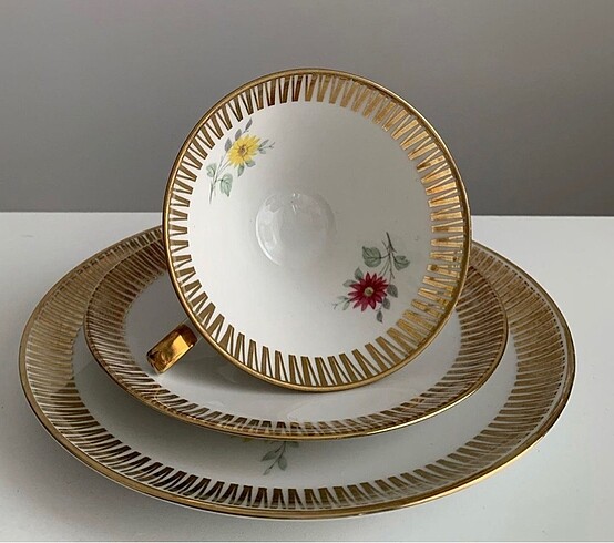 American Vintage Bavaria antika trio set