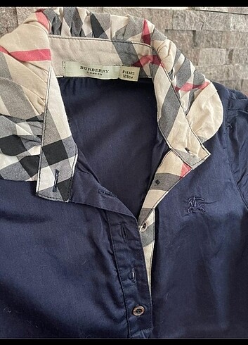 Burberry Burrbery 8 yaş lacivert gömlek elbise tunik 