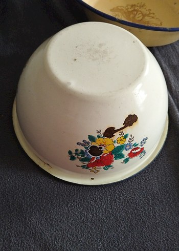 Dekorluk,emaye tabaklar - Görsel 5